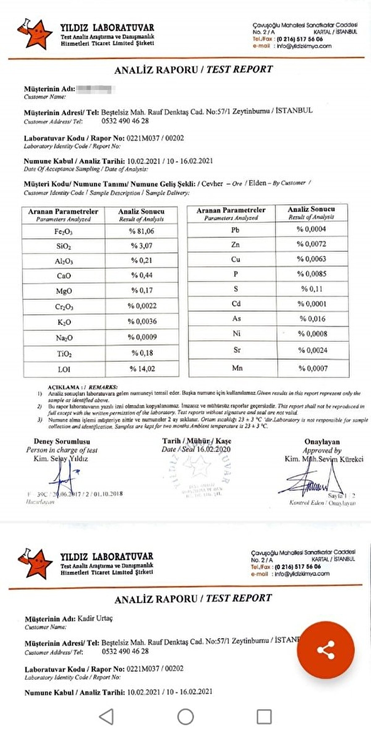 İlçenin Yenice Köyü'nde Ramis Güven, uzun zamandır gitmediği tarlasına bakmaya gittiğinde daha önce hiç görmediği değişik taşların olduğunu fark etti. Topladığı taşları özel bir araştırma laboratuvarına gönderen Güven, yapılan analizlerle göktaşı olduğu raporunu aldı ve şimdi ise müşterileri beklediğini söyledi.