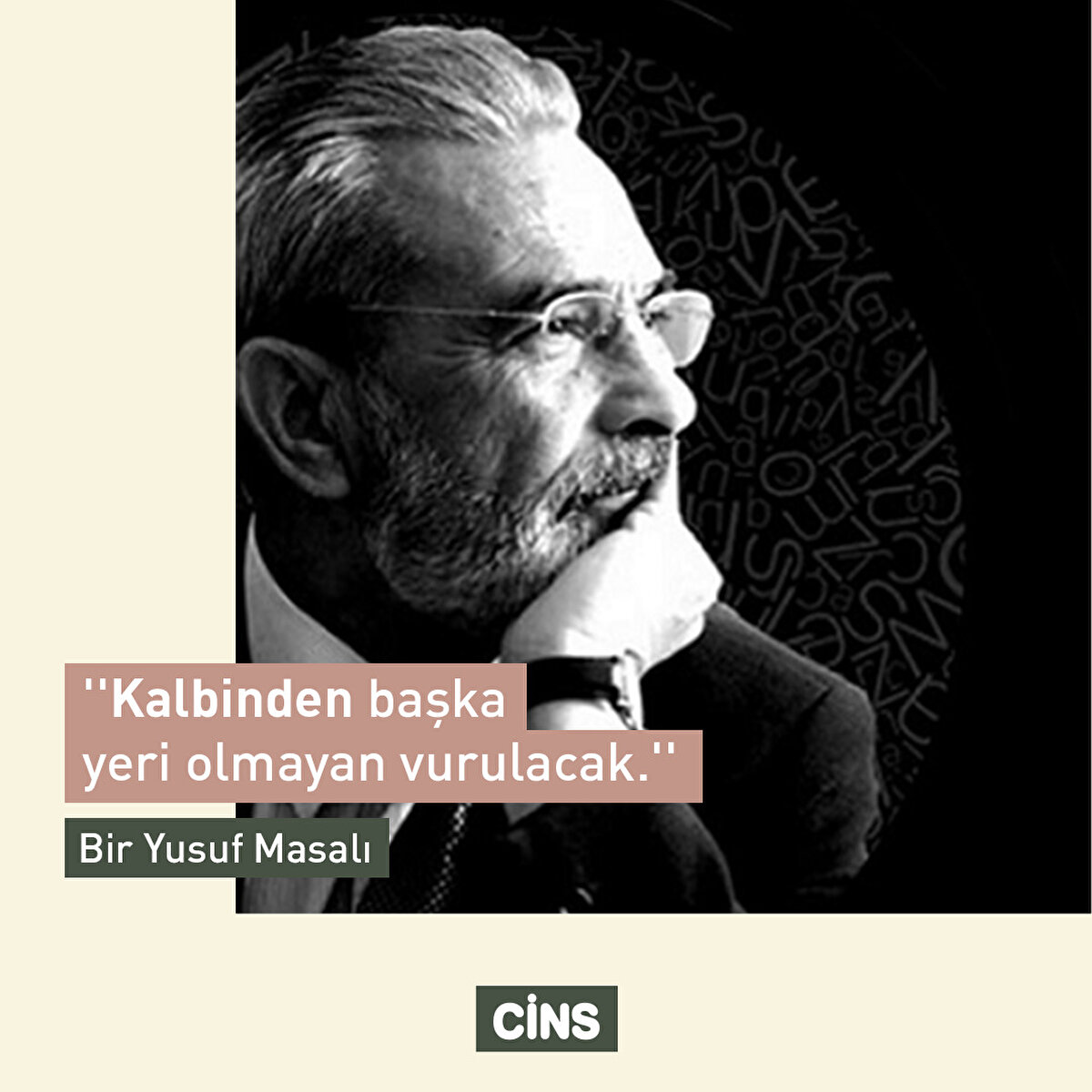''Kalbinden başka yeri olmayan vurulacak.'' Bir Yusuf Masalı