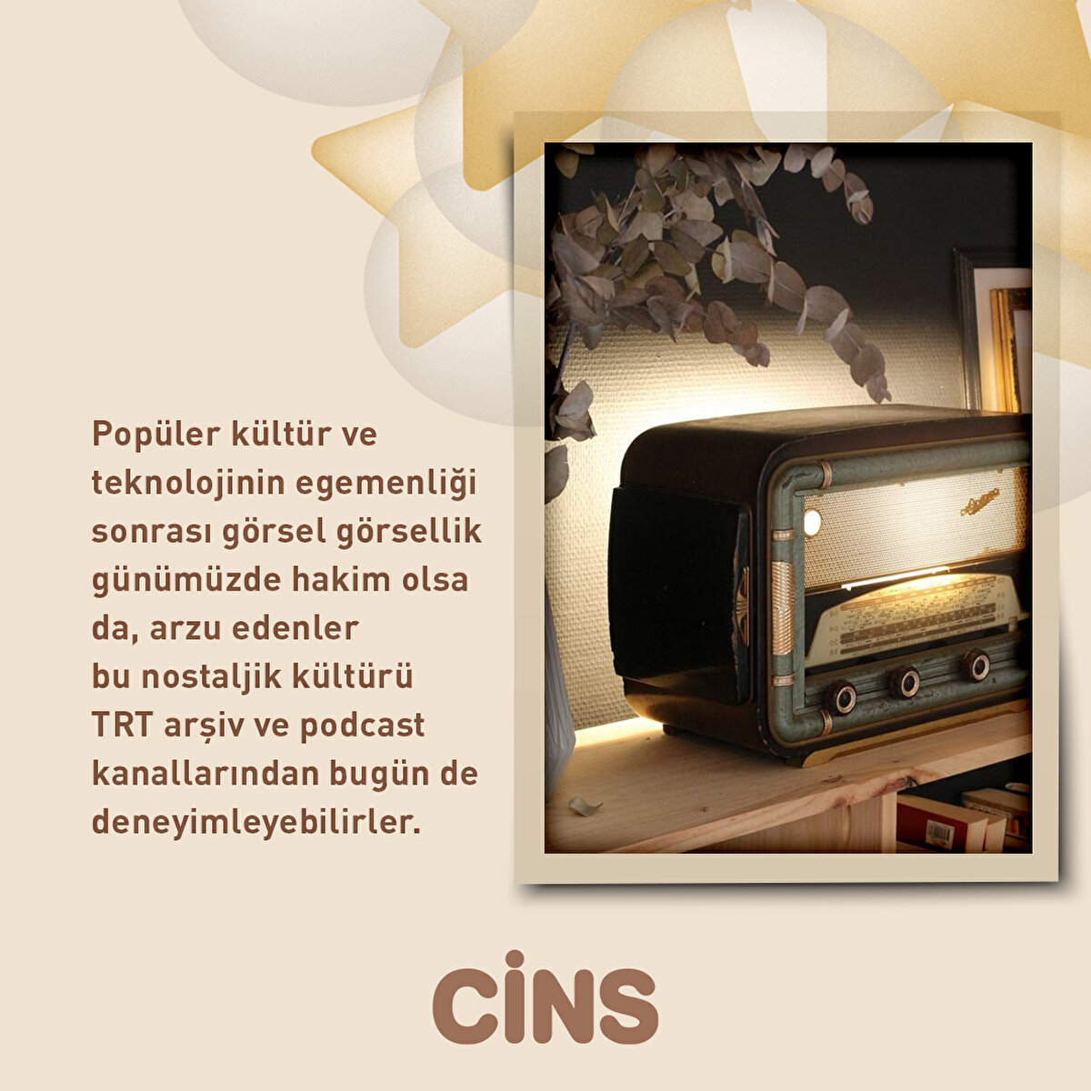 Popüler kültür ve teknolojinin egemenliği sonrası görsel görsellik günümüzde hakim olsa da, arzu edenler bu nostaljik kültürü TRT arşiv ve podcast kanallarından bugün de deneyimleyebilirler.