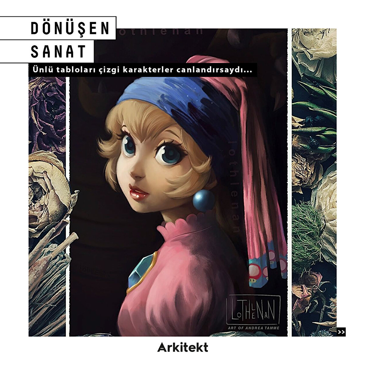 1- Vermeer,  İnci Küpeli Kız