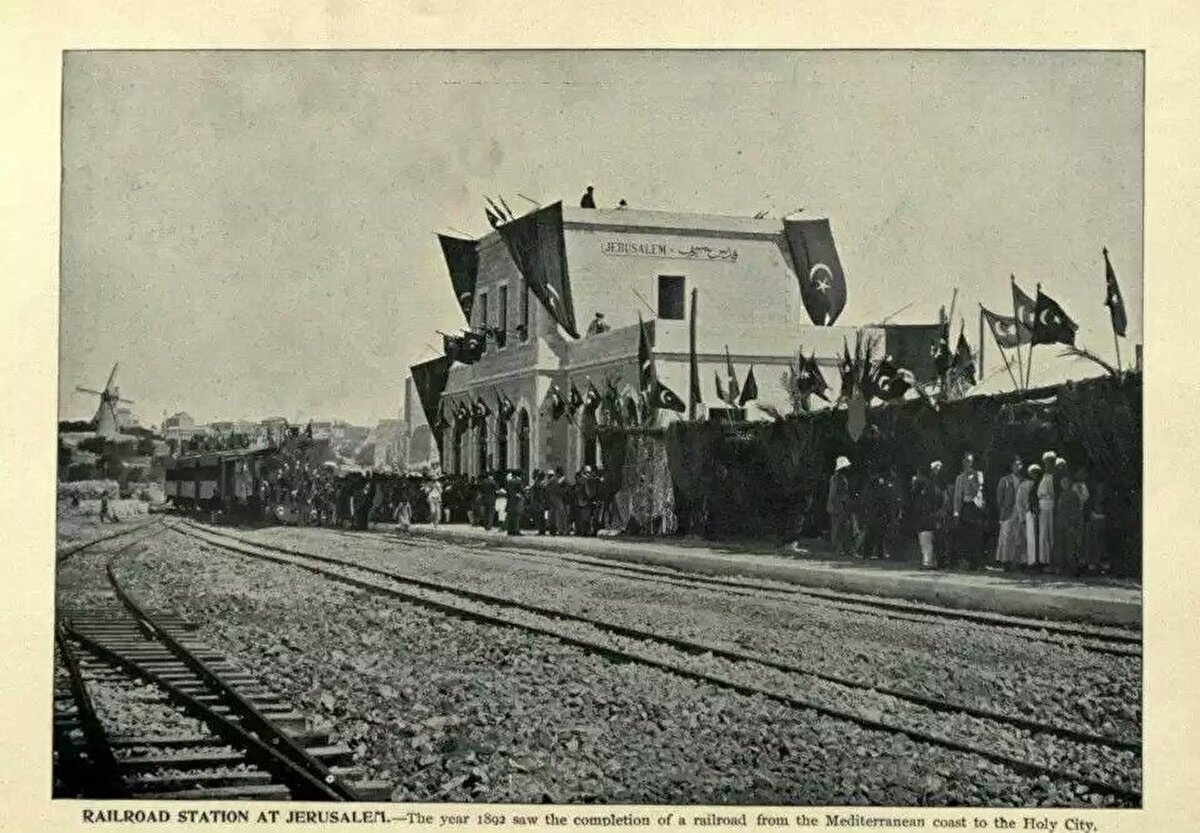 Hicaz Demiryolu, Kudüs istasyonu.