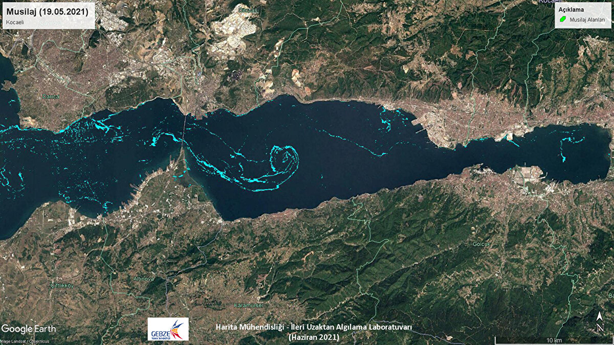 Bahar dönemi olduğu için bulut geçişlerinin çok yaşandığını, radar görüntüleri sayesinde bulut etkisinden kurtularak analizler gerçekleştirdiklerini belirten Kavzoğlu, optik görüntülerle yaptıkları analizlerin çok kıymetli sonuçlar verdiğini dile getirdi.