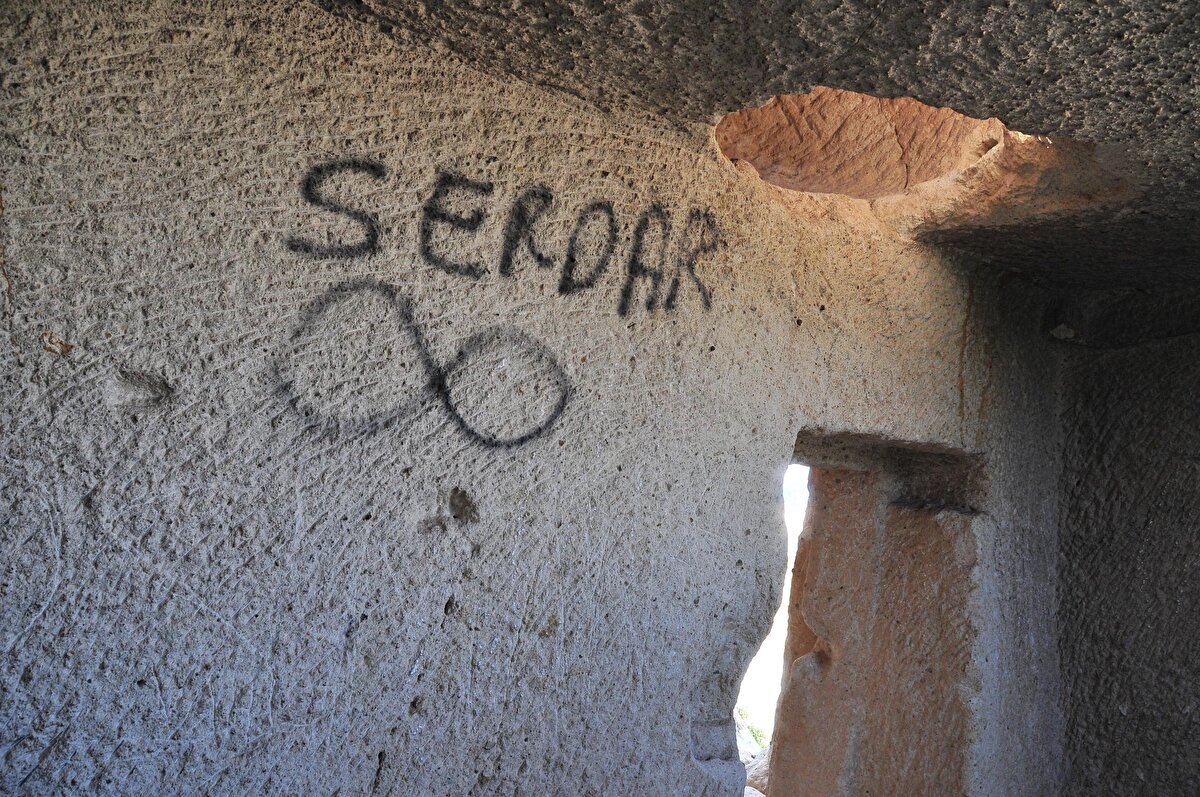 Peribacalarındaki tahripten fotoğraflar...