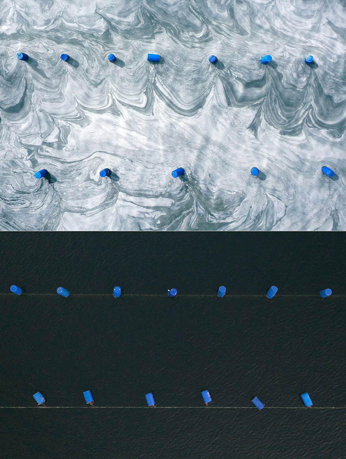 Yüzeyde müsilajın çok az miktarda olduğunu belirten Arat, İnşallah denizlerimiz daha temiz olur. dedi.