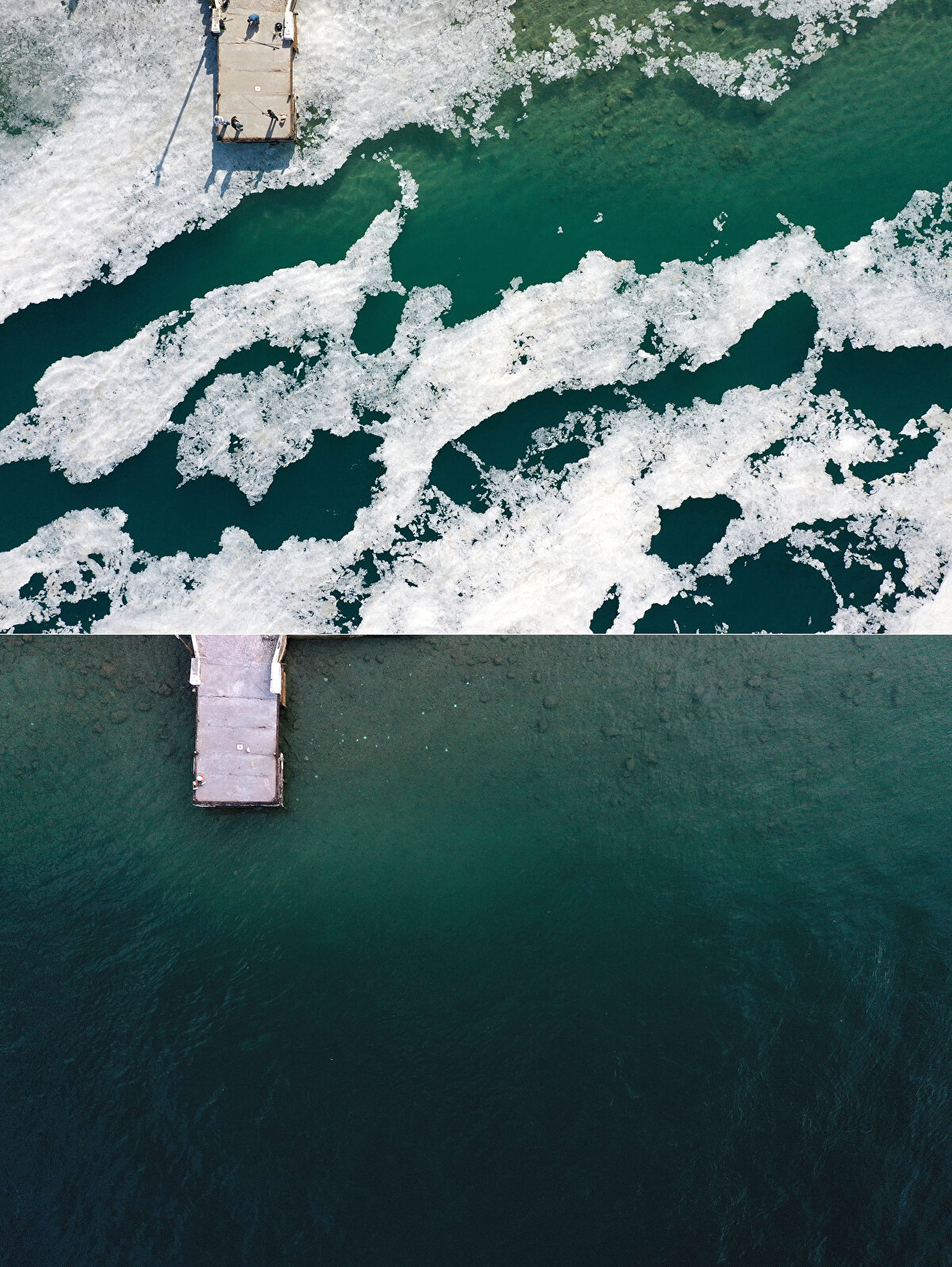Kilitbahir mevkisinde balık avlayan Taylan Varoluş, müsilajın bölgede daha önce çok etkili olduğunu ifade ederek, Eskisi gibi değil. Belki de çalışmalardan dolayı bu kadar azaldı. Gelip balığımızı tutuyoruz, denizimize giriyoruz.