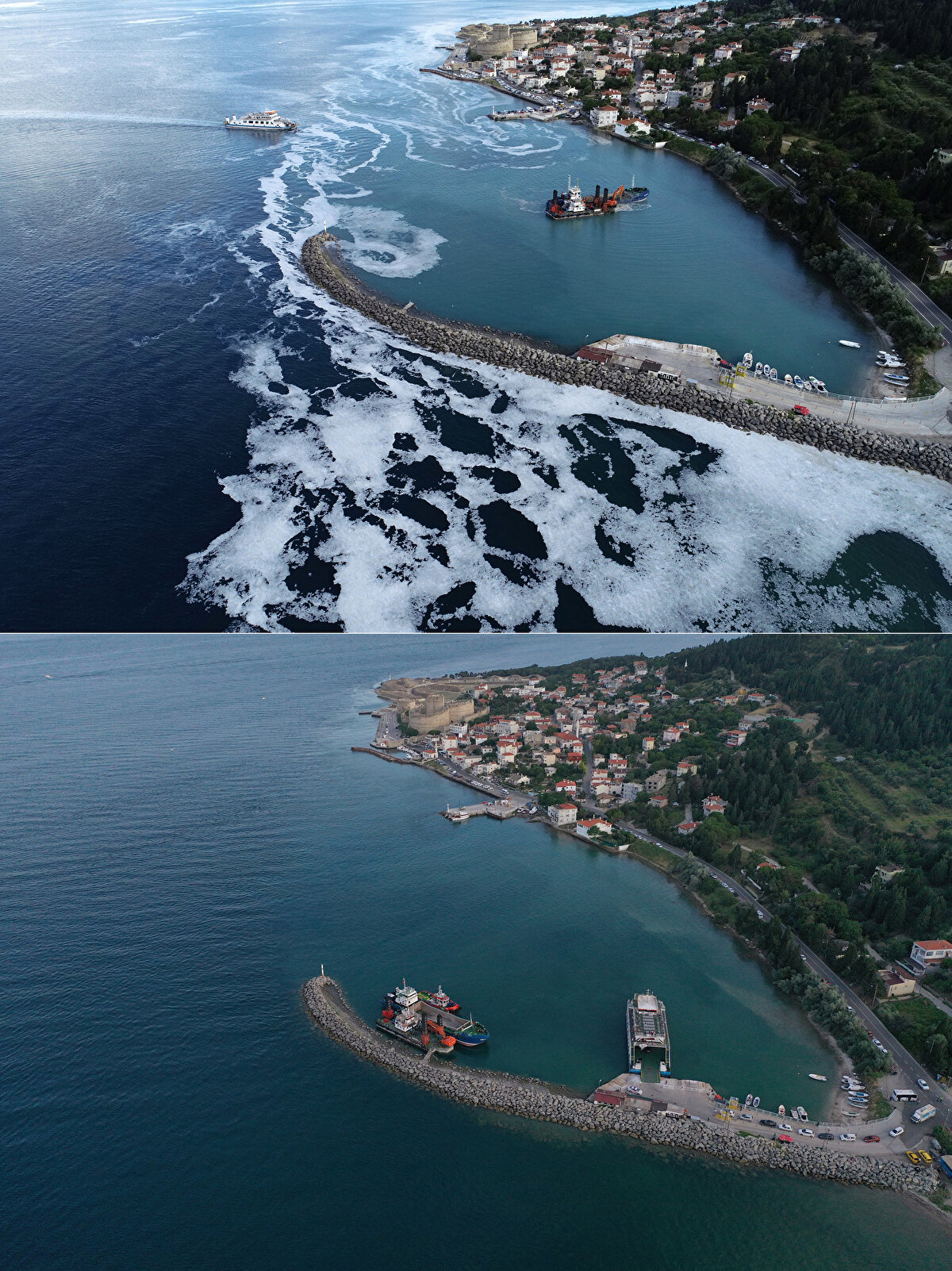 Şu anda balığa geldiğim için çok sevinçliyim. İnşallah kısa sürede müsilajdan kurtuluruz, denizlerimiz daha temiz bir hale gelir.