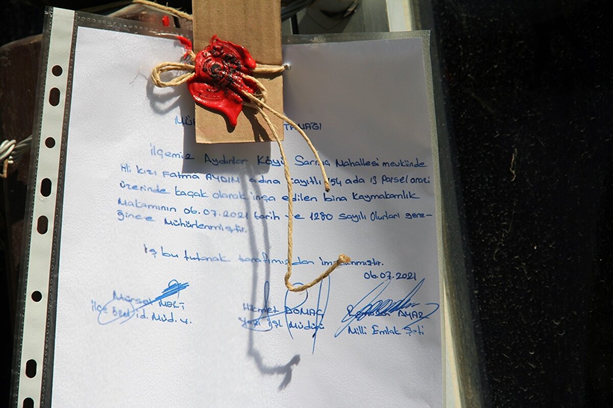 Mehmet Aydın hakkında yürütülen soruşturma devam ederken Aydın'ın memleketi Giresun'da 2016 yılında yaptırdığı villanın kaçak olduğu ortaya çıktı. Espiye ilçesine bağlı Aydınlar köyünde bulunan ve dere yatağına yapıldığı tespit edilen kaçak villa Espiye Kaymakamlığı ve İl Özel İdaresi tarafından mühürlendi.