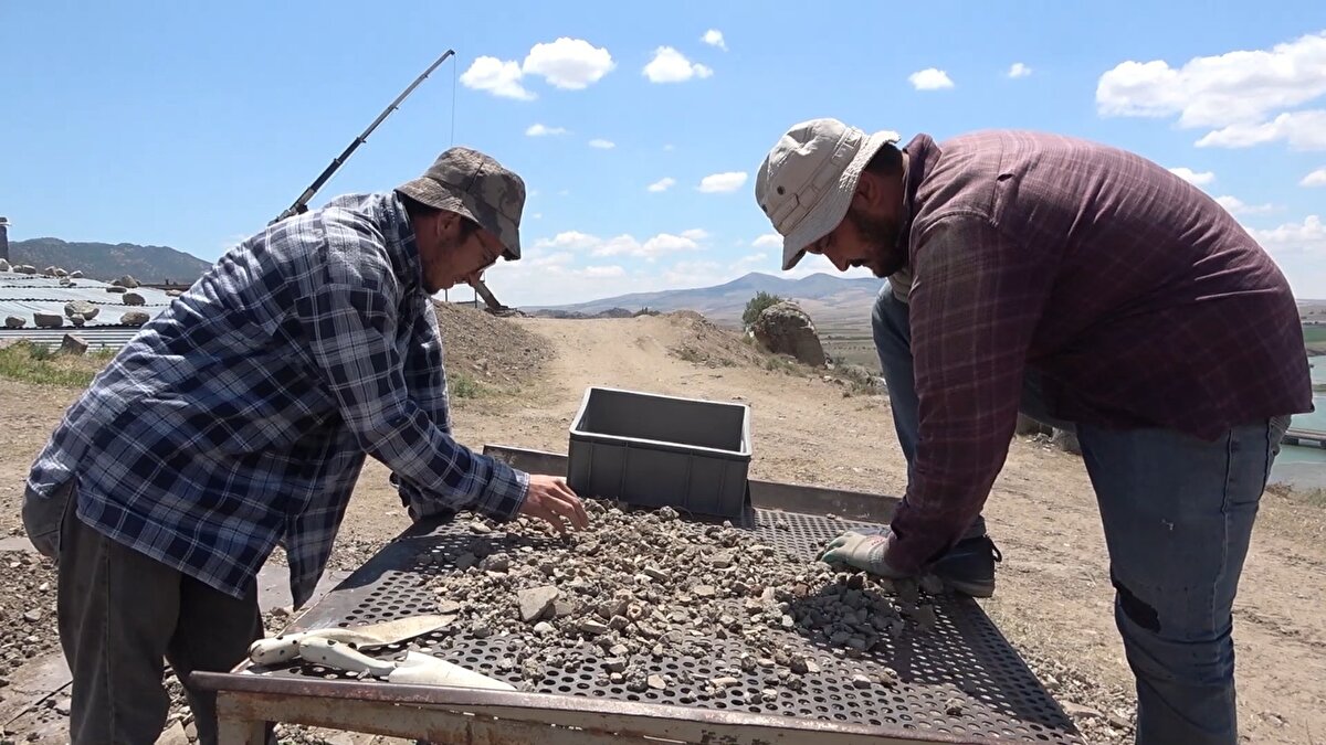 “Çok çeşitli malzemeler bulduk. Ama en çok en ilginç olanı da Hititlerden önceki Asur Ticaret Kolonileri Çağı’na ait saray tespit ettik. Sarayın içerisinde şimdiye kadar dünyanın en eski cam şişesini bulduk" diyen Matsumura, bodrum odası tespit ettiklerini söyleyerek , odanın özelliğini şöyle anlattı:
"O bodrum odasının içerisinde 3 bine yakın kase bulduk. Bunlar o dönemde saray inşa edilirken törenler yapılmış olduğunu, o törene 3 bin kişi katılmış olduğunu gösteriyor. Oradan çıkan toprakları analiz ettiğimizde de çok çeşitli bitki kalıntıları bulduk. Bu bölgede yetişemeyen bitki kalıntıları da çıktı. Burada yaşayanların çok geniş-uzak yerlerle temas içinde olduğunu gösteriyor.”