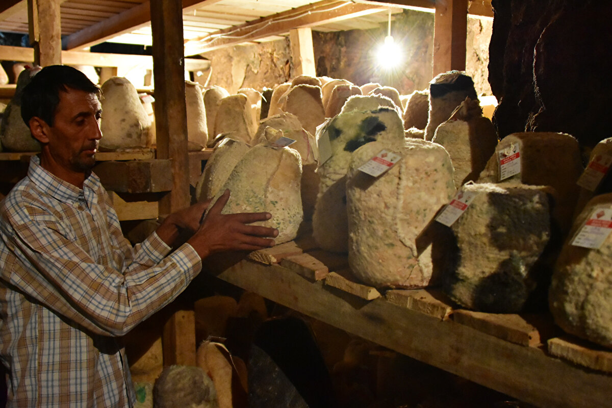Peynir, bizim en başta gelen gelirimiz kaynağımızdır. Burada kadınlar uğraşıyor peynirle, erkekler ilgilenmez" dedi.

