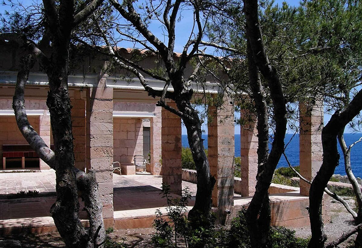 Can Lis, Jørn Utzon, Majorca, İspanya.
