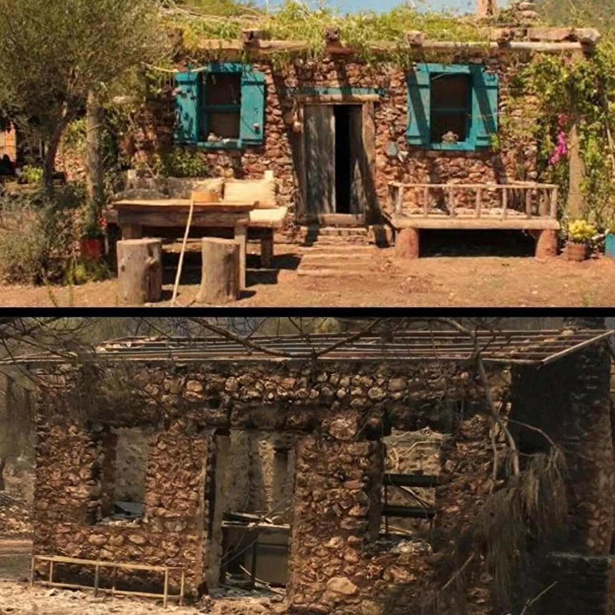 Yapımcı Birol Güven ise, Mandıra Filozofu’nun kulubesi maalesef artık bu halde dedi.