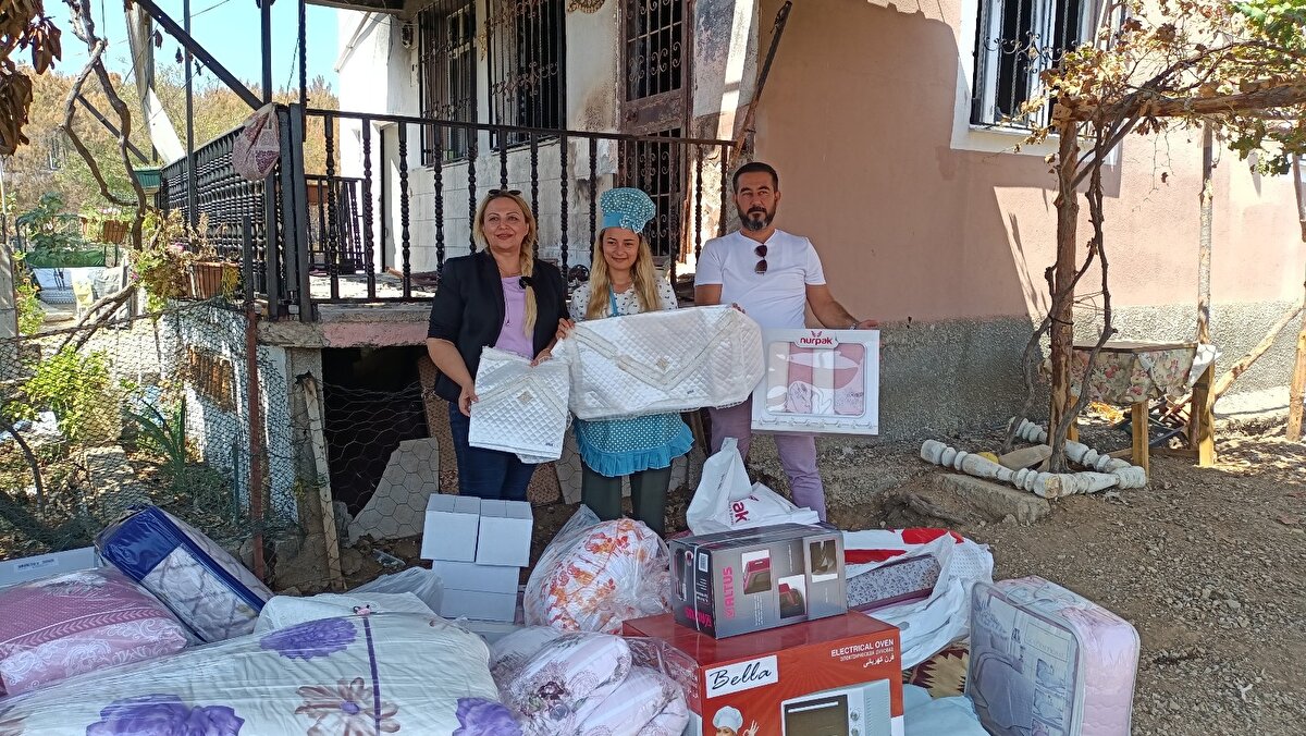 Çok zor ve üzücü günler yaşadıklarını belirten Fatma Tan ise, “Bir nebze olsun şu an mutluyum. Beni yalnız bırakmadıkları için çok teşekkür ederim. En ufak ayrıntısına kadar bütün çeyizim alındı. Çok teşekkür ediyorum dedi.