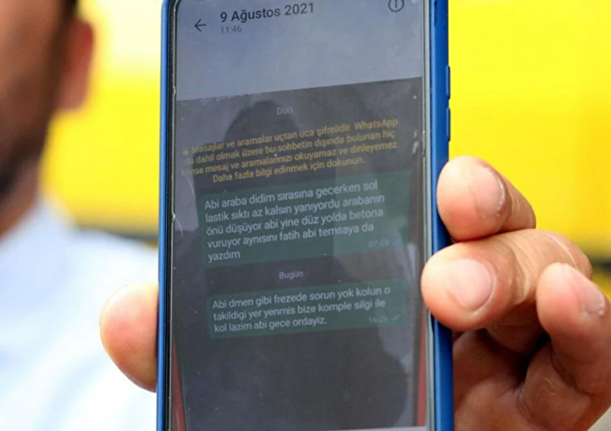 Kardeşine yönelik suçlamaları 'yalan yanlış' olarak değerlendiren Çengelcik, otobüsün bozuk olduğunu ve buna dair de mesajların olduğunu söyledi.    Çengelcik, ''Araba bozukmuş, mesajlar elimde. Arabanın arızalı olduğunu iddia ediyor. Uyuyan bir kimse 40-45 metreden frene basar mı? Uyuyakalıp frene basma şansı yok. Bu mesajı kazadan önce attılar diye yaşananlara tepki gösterdi.