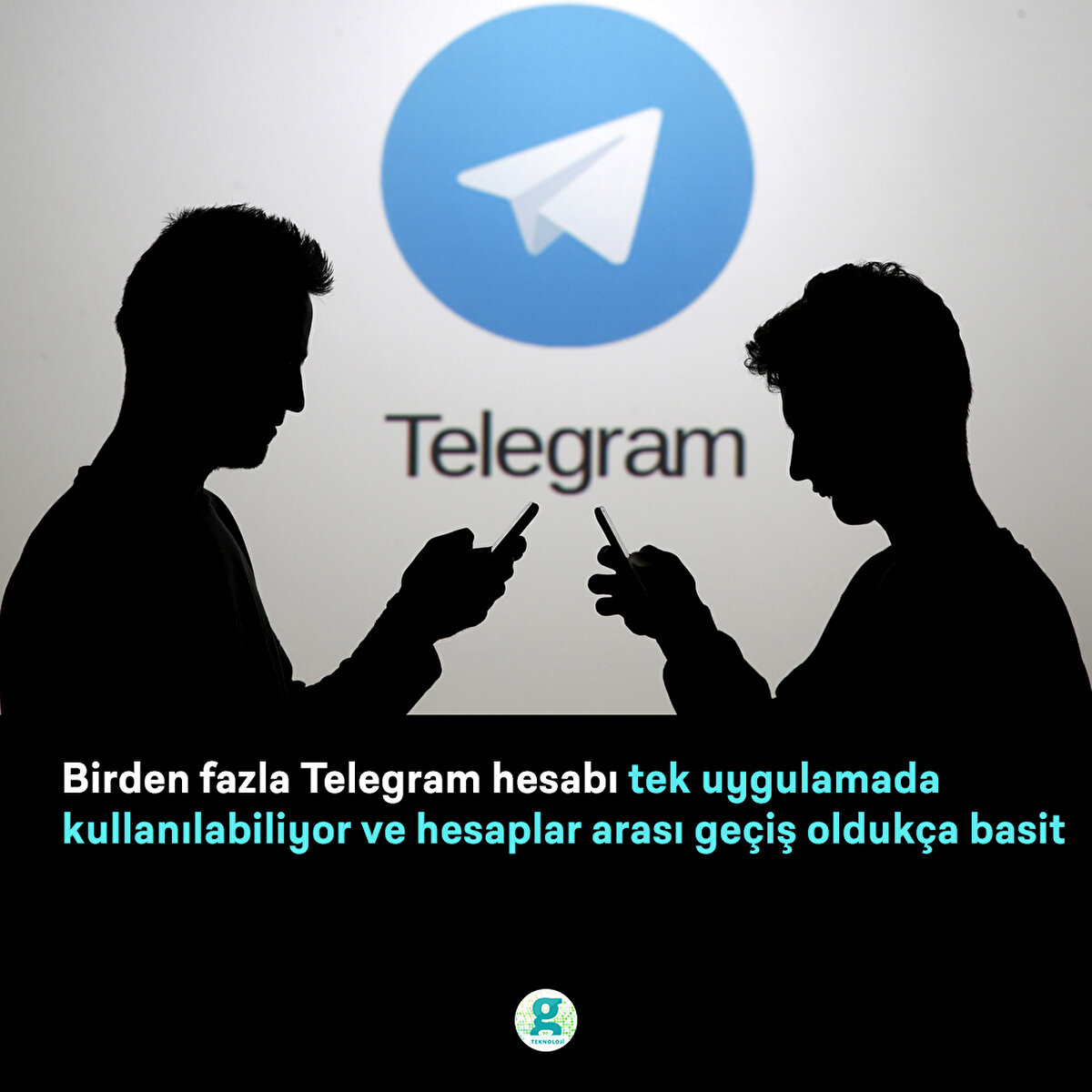 Birden fazla Telegram hesabı tek uygulamada kullanılabiliyor ve hesaplar arası geçiş oldukça basit