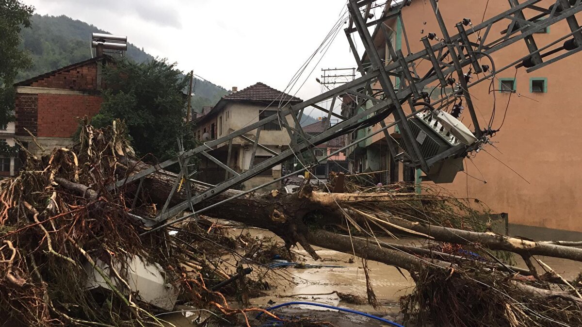 Yıkılma tehlikesi olan evlerde ve araçlarında mahsur kalan yaklaşık 15 kişi şu ana kadar kurtarıldı. Bir kaybımız var, onu arıyoruz, yaşlı bir teyzemiz. Bunun dışında kalp krizinden bir can kaybımız var ama suya kapılma değil. Yıkılan köprü, menfez yol ve ev çok. Maddi hasar burada gerçekten sıkıntılı. Kayıp vatandaşımızı kurtaralım, maddi hasar bir şekilde hallolacak. Şu anda başka kayıp ihbarımız yok.