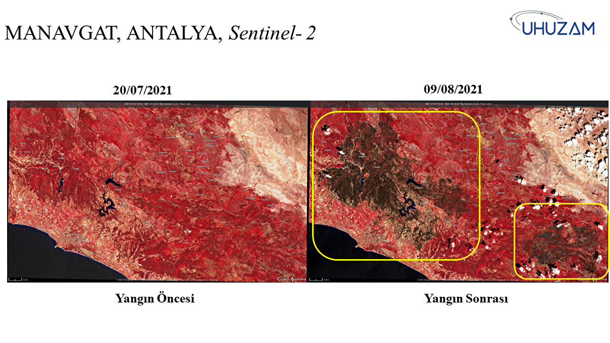 Prof. Dr. Yanalak, İTÜ UZUHAM'ın özellikle Manavgat, Bodrum ve Marmaris'teki orman yangınlarıyla ilgili detaylı çalışmalar yaptığını dile getirdi.

