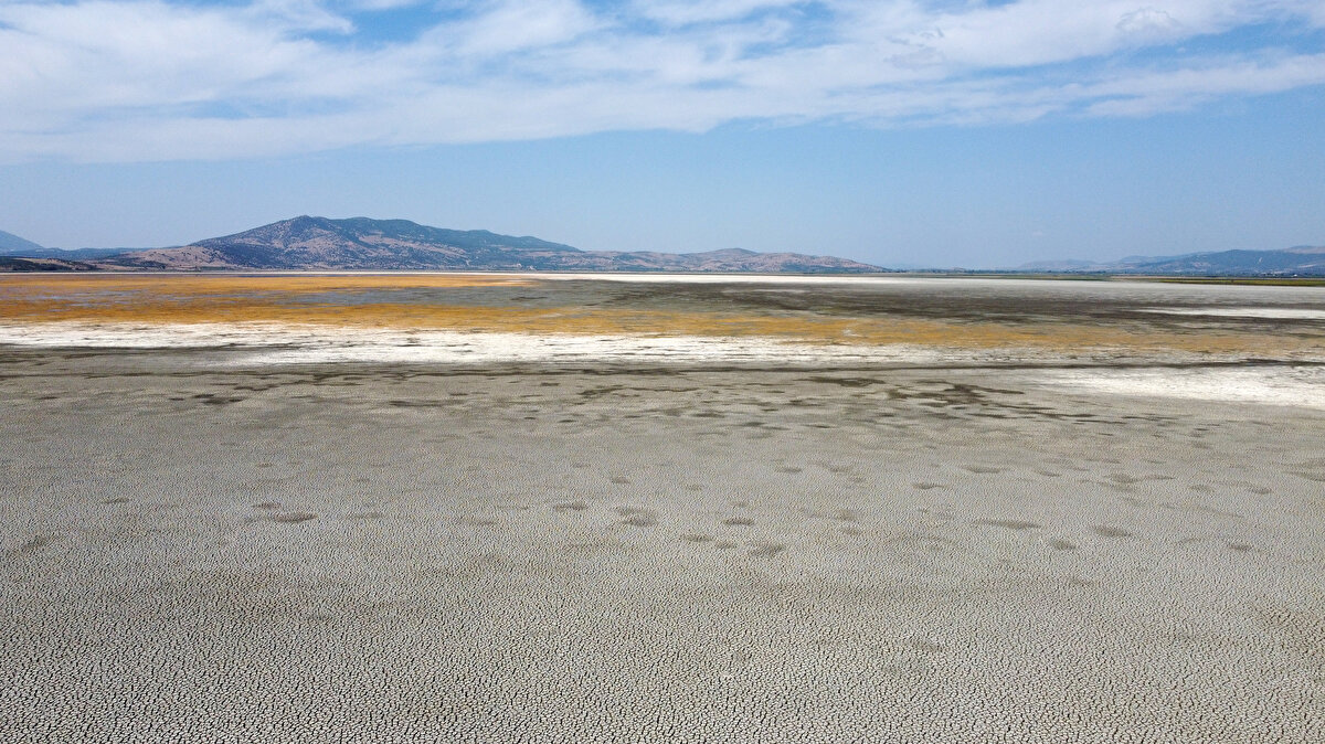 DSİ 2. Bölge Müdürü Birol Çınar, , Marmara Gölü'nde yazın çok sıcak geçmesi, buharlaşmanın hızlı olması ve kaçak sulama nedeniyle "yok" denilebilecek kadar az su kaldığını belirtti.
