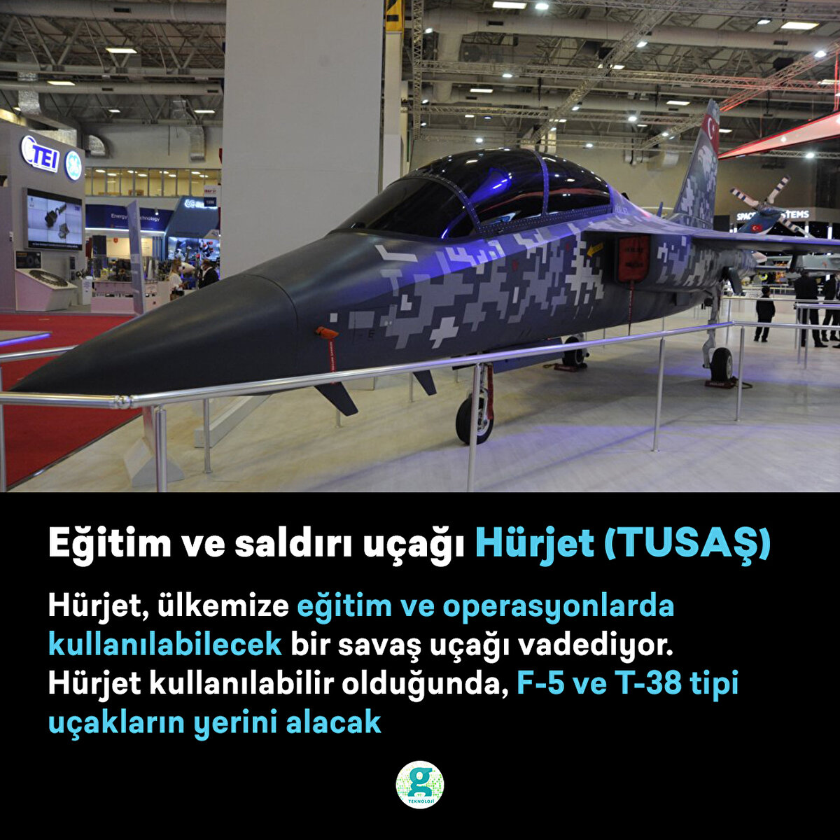 Hürjet, ülkemize eğitim ve operasyonlarda kullanılabilecek bir savaş uçağı vadediyor. Hürjet kullanılabilir olduğunda, F-5 ve T-38 tipi uçakların yerini alacak
