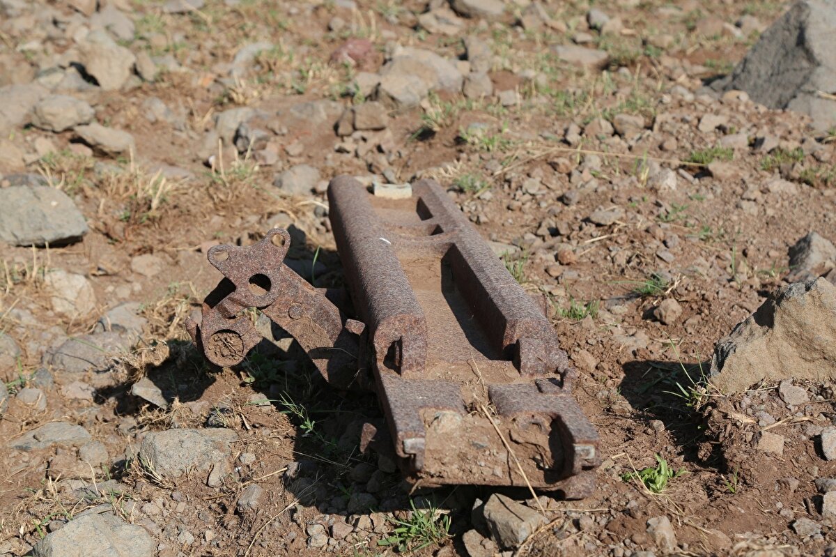 Öncel, top parçalarının gerekli bakımları ve restorasyonu yapıldıktan sonra müzede sergileneceğini söyledi.