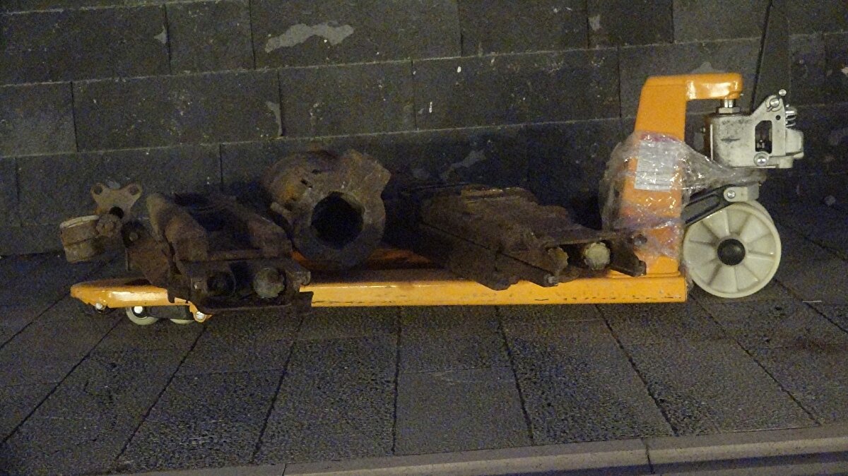 Tunceli’de Birinci Dünya Savaşı'ndan kalma top parçaları bulundu.