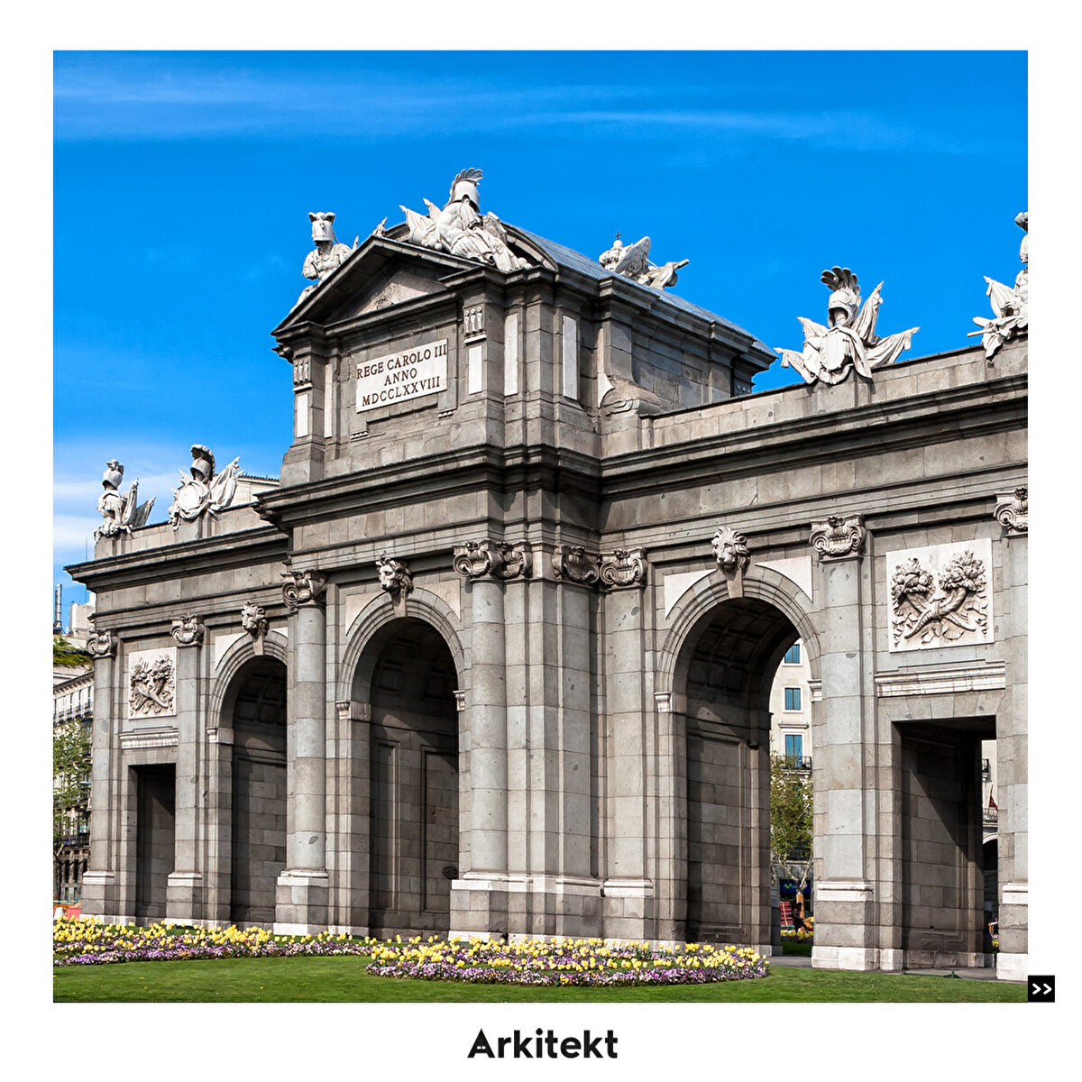 5) Alcala Kapısı, Madrid 