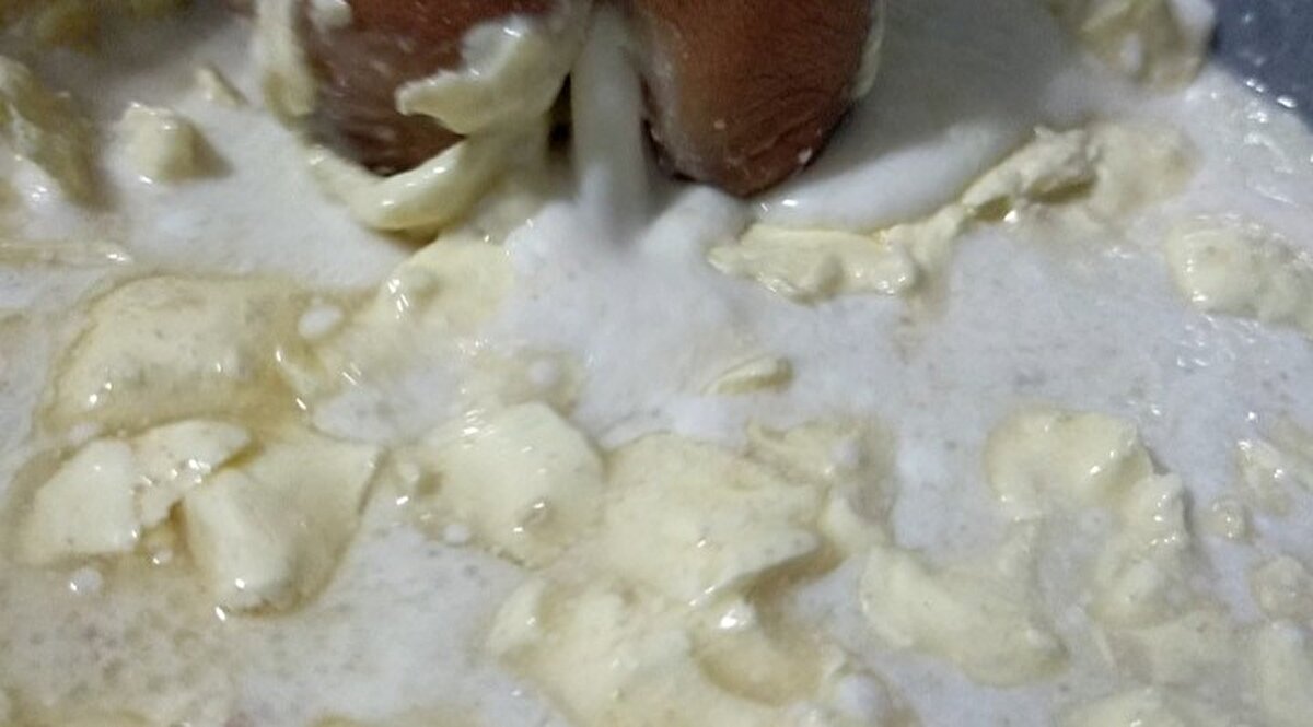 Bir poğaçada bulunan 10 küp şekeri su dolu bir bardağın içerisine koyan Diyetisyen Çelakıl, suda oluşan tortunun aynısının kanda da oluştuğunu belirtti. Poğaça yiyen kişilerin vücudunda oluşan yağ oranını gösteren replikayla örnek veren Diyetisyen Çelakıl, “Günde 2 poğaça yiyen kişinin vücudunda 20 günde 2 buçuk kilo yağ birikimi olur" dedi.