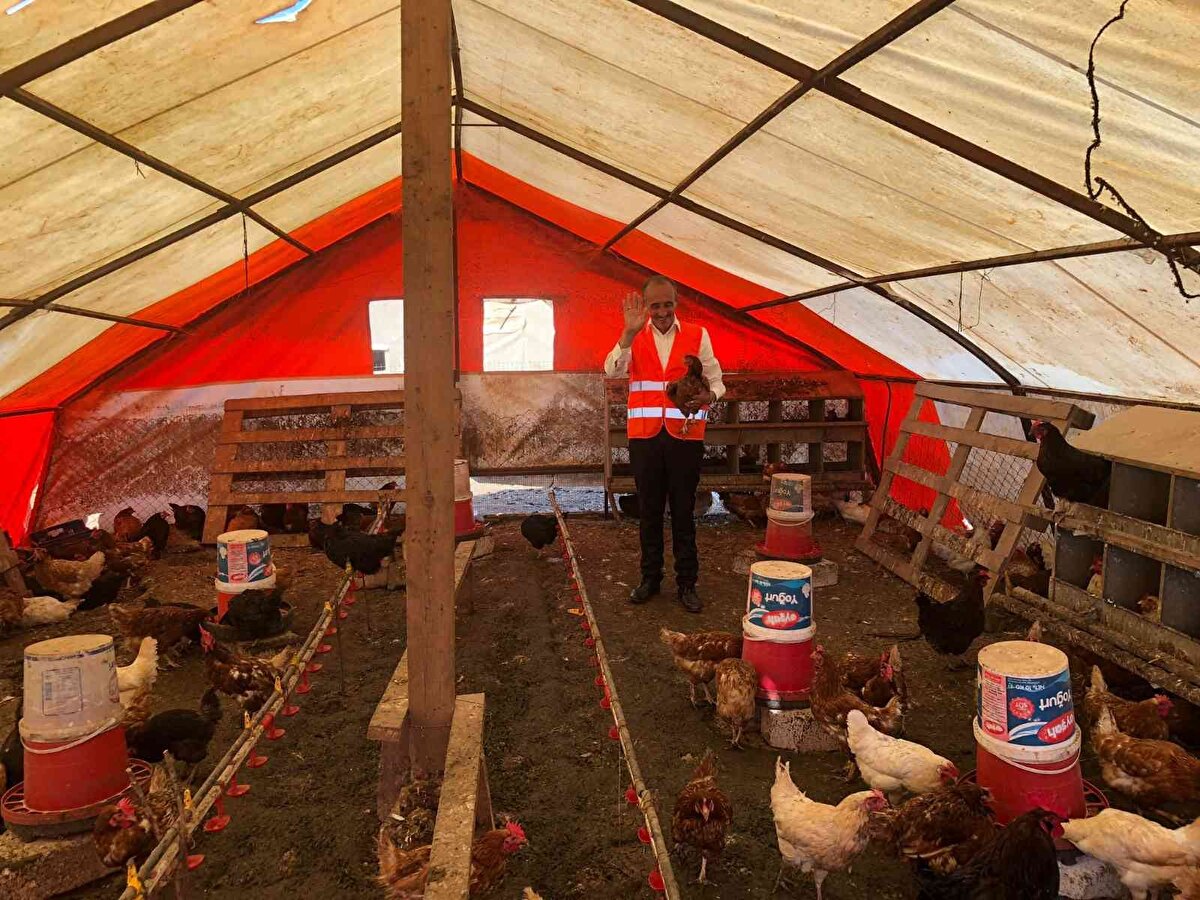 Tavuklarıyla her gün özenle ilgilenen Cahit Şahin, müziği kendisinin de sevdiğini, tavuklarının ruhlarının müzik eşliğinde dinlendiğini ve hayvanlarının bu yöntemle daha mutlu olduğunu belirterek, bu yöntemin yumurta üretimini olumlu anlamda etkilediğini dile getirdi.