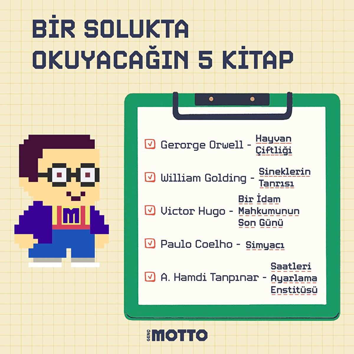 Bir solukta okuyacağın 5 kitap 