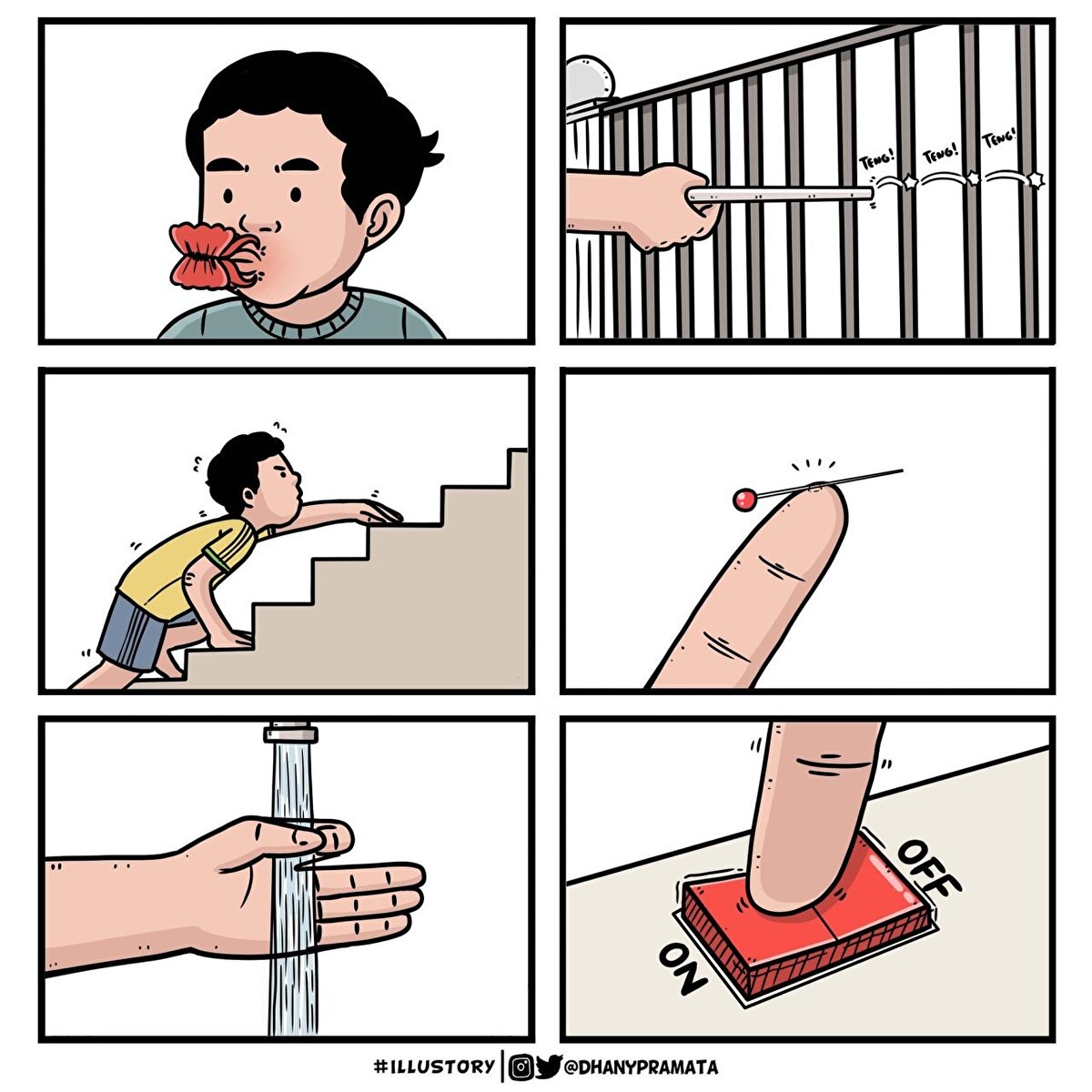 Dudaklarımız acıyana, parmağımız kanayana kadar anlamsız hareketlere devam..💪