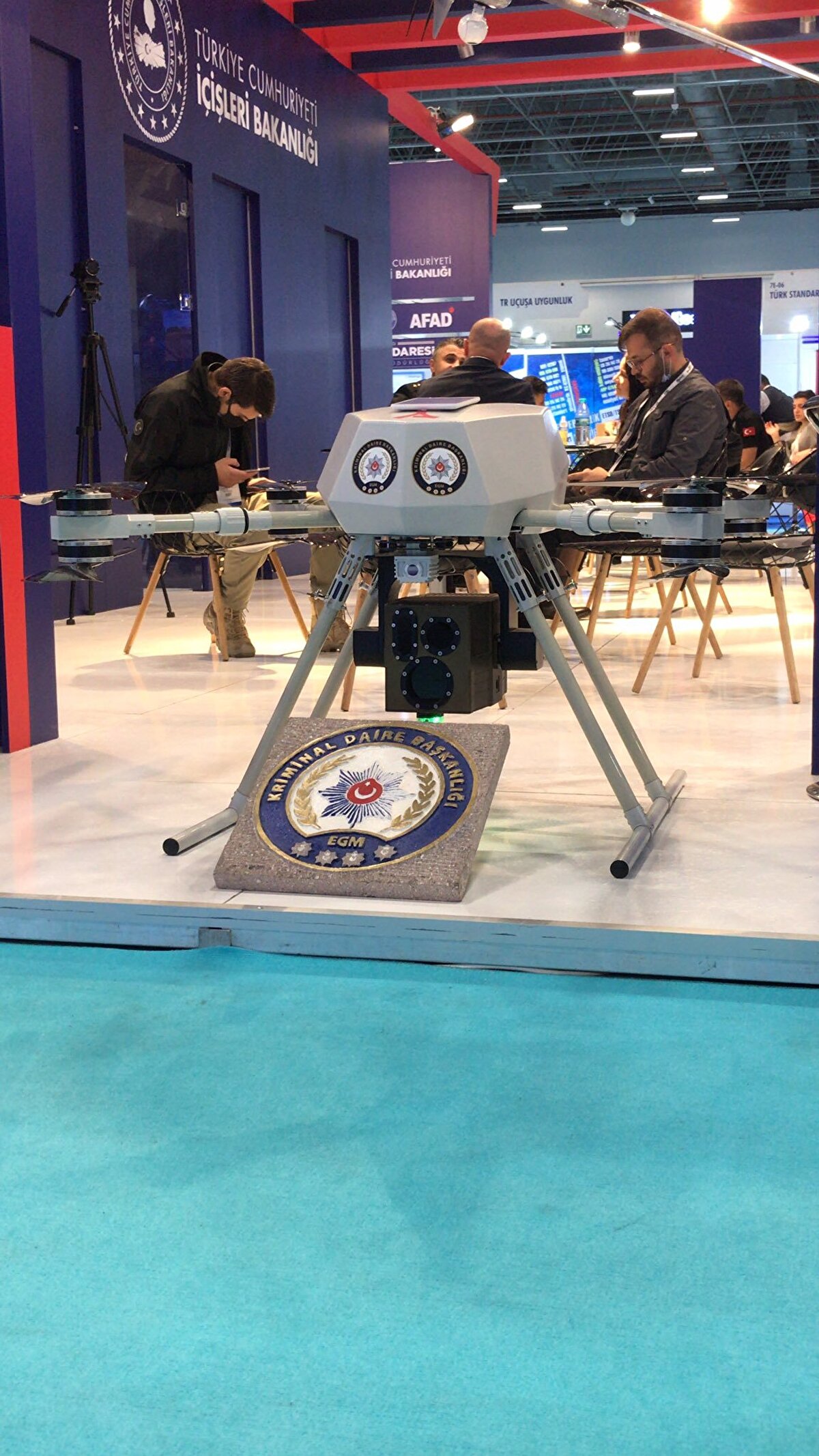 Lazer silahlı bomba imha dronu Eren 