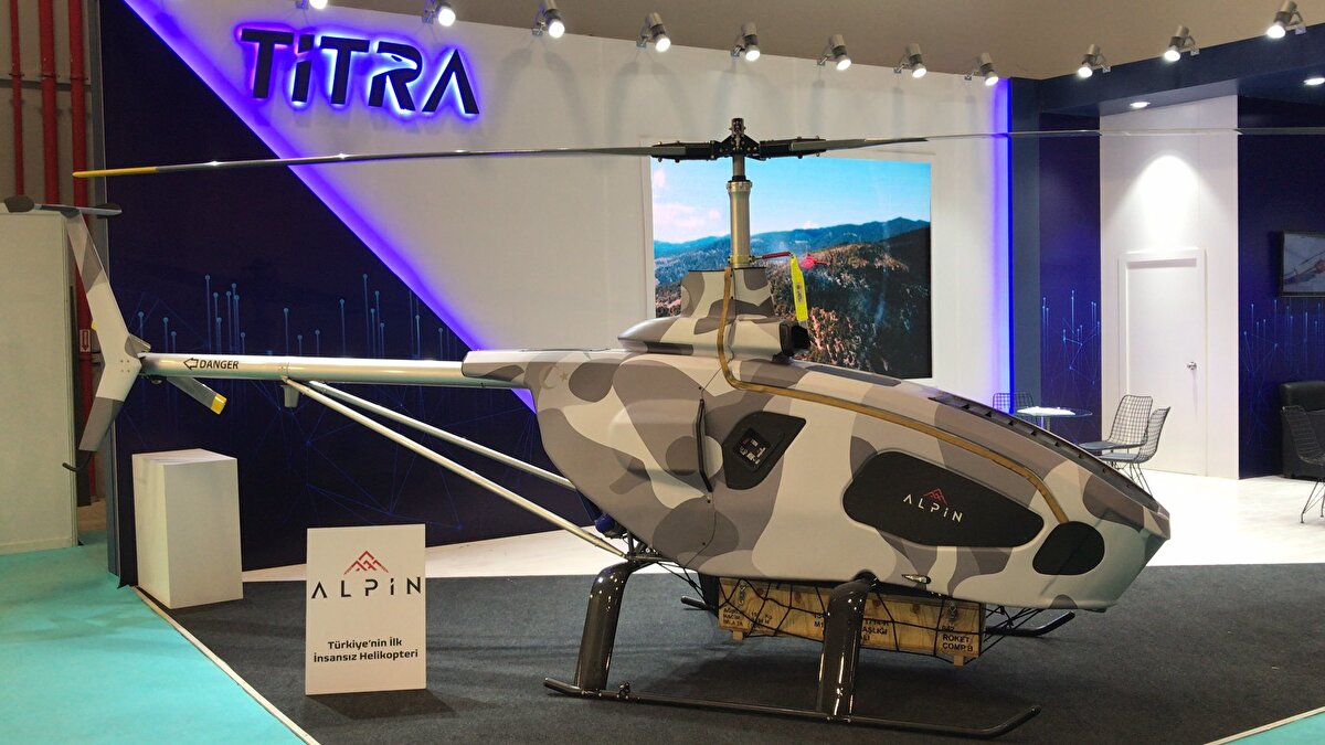 Türkiye’nin ilk insansız helikopteri Alpin 