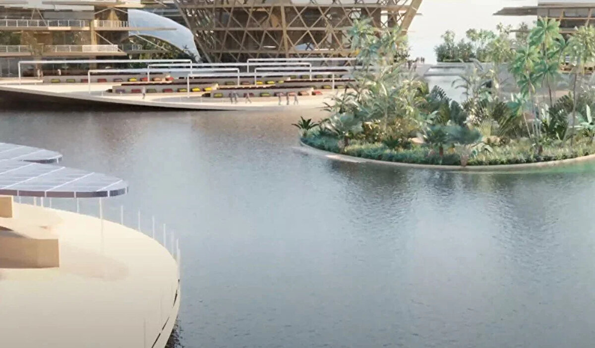 Şehrin yüzer platformları deniz tabanına demirleneceği için sel, tsunami ve Kategori 5 kasırgalar gibi doğal afetlere dayanabilecek.<br><br>