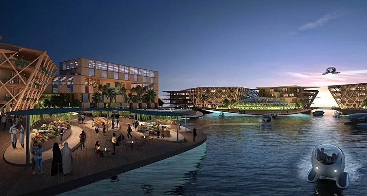 Yeni şehir, kalabalık kıyı toplulukları için yüzen şehirlerin uygunluğunu değerlendirmek için bir prototip görevi de görecek.<br><br>