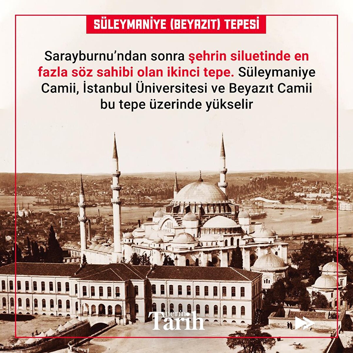 S&#252;leymaniye (Beyazıt) Tepesi 