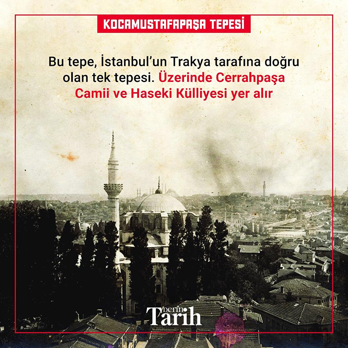 Kocamustafapaşa Tepesi 