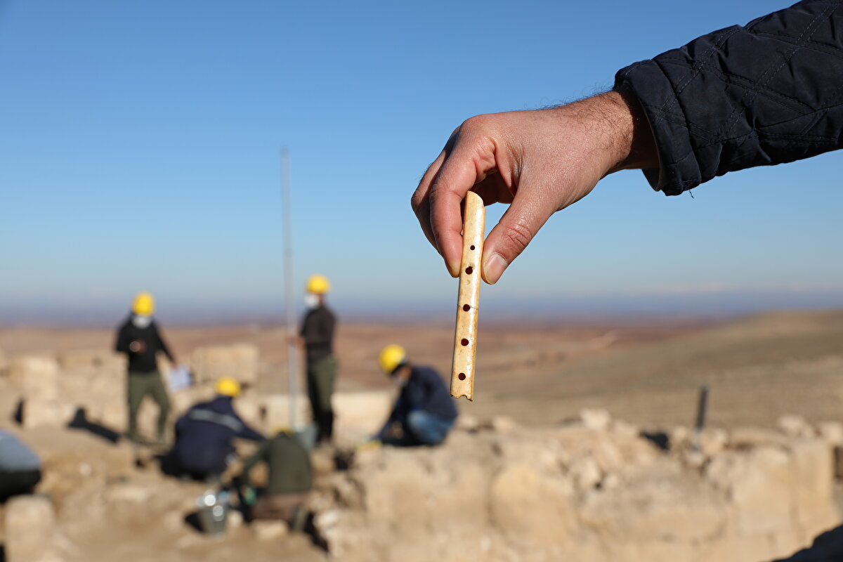 Çınar ilçesi yakınlarındaki UNESCO Dünya Mirası Geçici Listesi'nde yer alan ve kazı çalışmaları yürütülen Zerzevan Kalesinde kemik flüt ve bronz anahtarlı yüzük ortaya çıkarıldı. İki parça halinde bulunup birleştirilen flüt, küçükbaş hayvanın bacak kemiği üzerine yuvarlak delikler açılarak kullanıldığı öğrenilirken, yüzeyinde biri kırık altı adet delik görülen flüt MS 4-5. yüzyıla tarihlendirildiği ve 1600 yıllık olduğu ortaya çıktığı belirlendi. Flüt askeri şehir olan Zerzevan Kalesi'nde yaşayanların sanat ve müzik ile ilgilerinin olduğunu da göstermesi açısından önemli olduğu açıklandı.