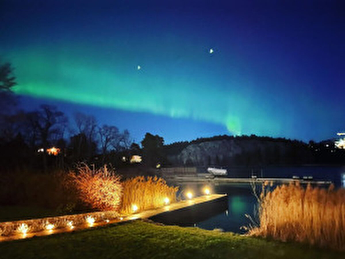 Olauson, önümüzdeki günlerde Kuzey Işıkları'nın Almanya ve Polonya'dan da görülebileceğini sözlerine ekledi.