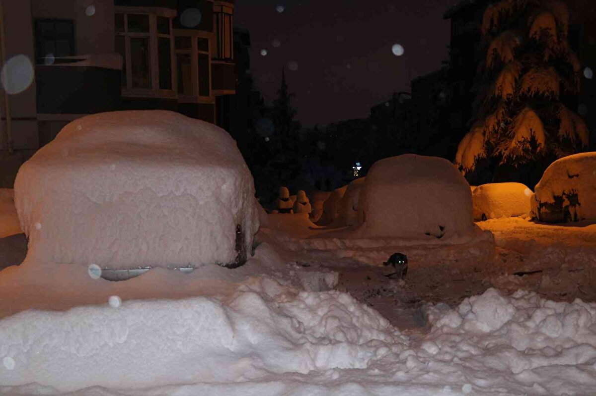 Meteoroloji Genel Müdürlüğünün uyarılarının ardından etkili olmaya başlayan ve bazen ulaşımda aksamalara neden olan kar yağışı Karabük'te hayatı olumsuz etkilemeye devam ediyor.