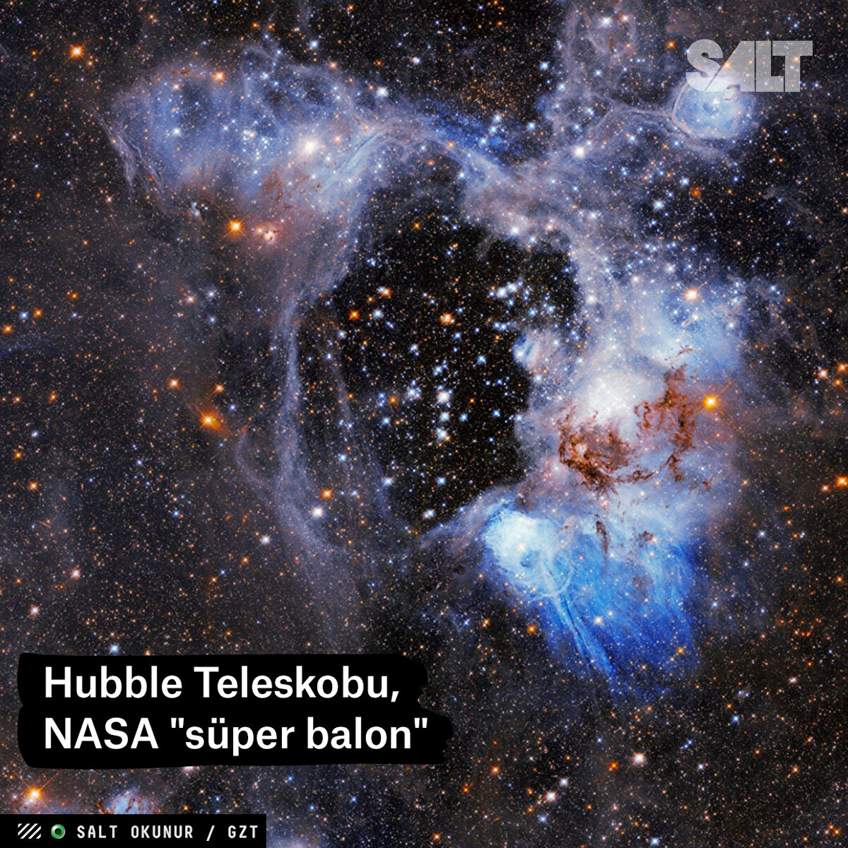 Hubble Teleskobu, NASA "süper balon"
