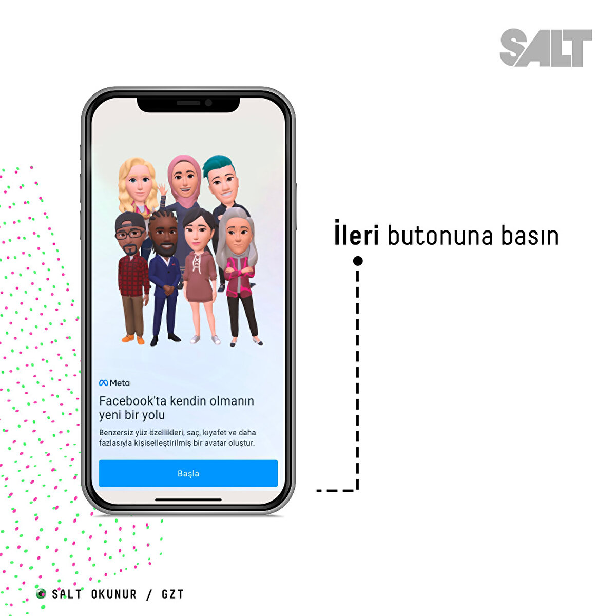 İleri butonuna basın