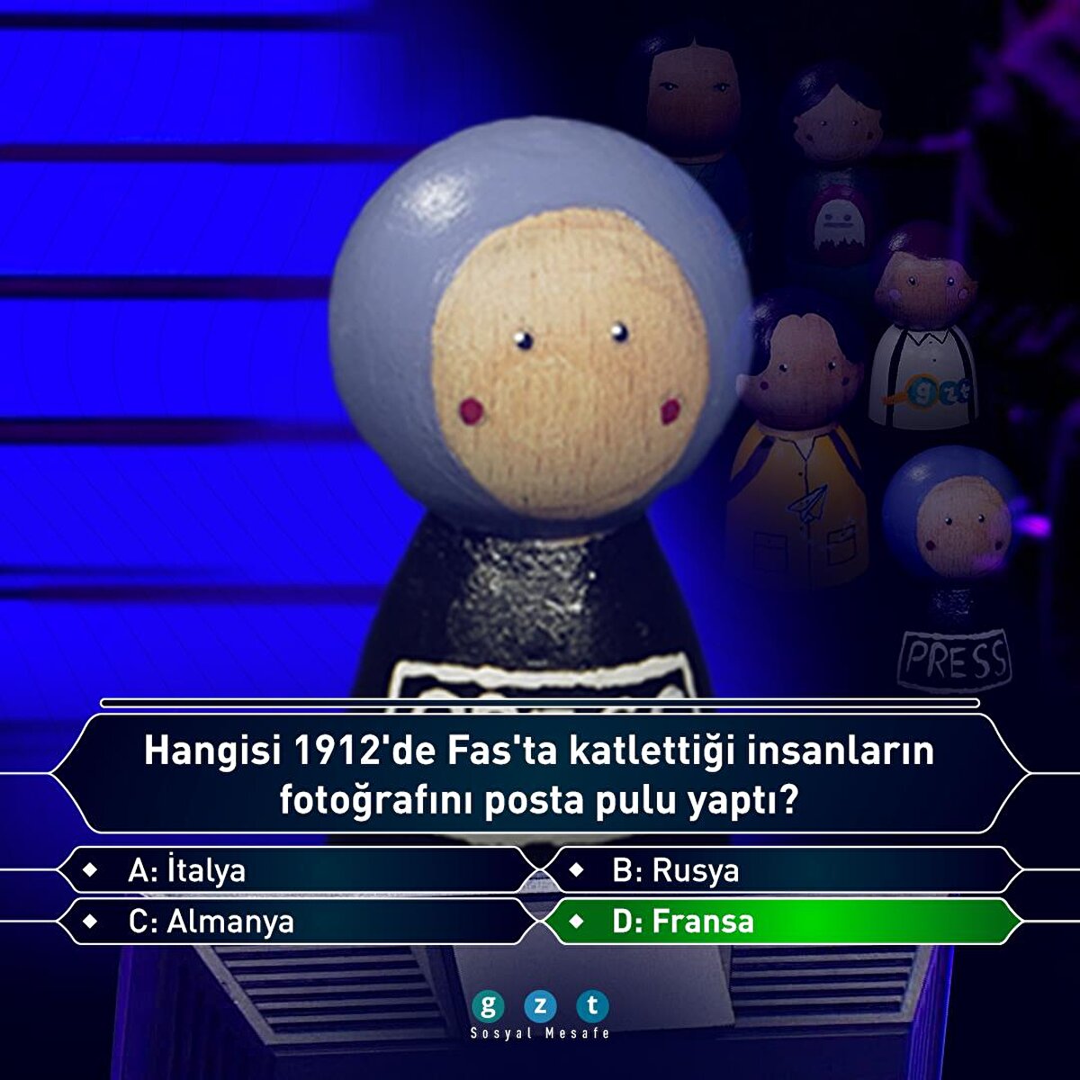 Fransa, Fas'ta katlettiği insanların fotoğraflarını posta pulu olarak kullandı