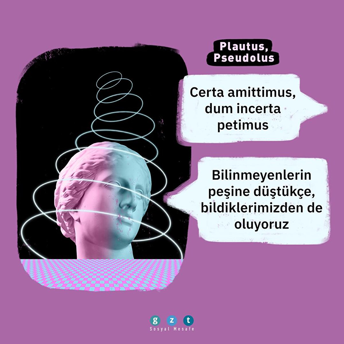 Bilinmeyenlerin peşine d&#252;şt&#252;k&#231;e bildiklerimizden de oluyoruz