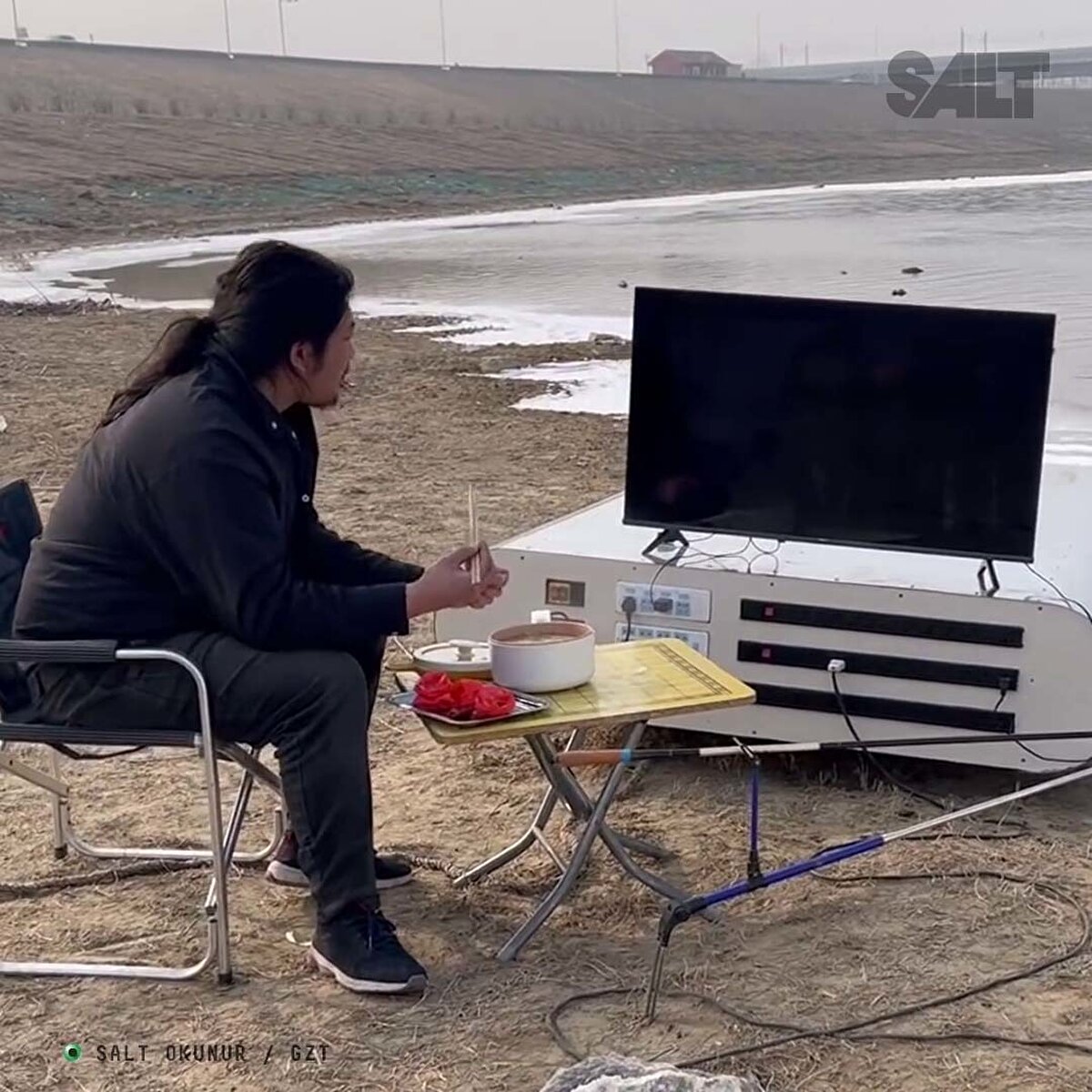 Yine bir televizyon, indüksiyonlu yemek pişirici ve çamaşır makinesi de aynı anda çalışabiliyor.