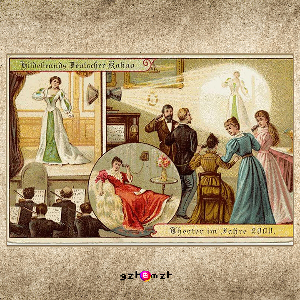 Tiyatroda yayınlanan bir gösteriyi evde canlı izlemek