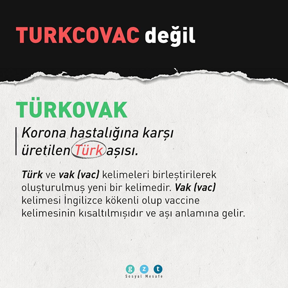 Turkcovac değil TÜRKOVAK | Korona hastalığına karşı üretilen Türk aşısı.