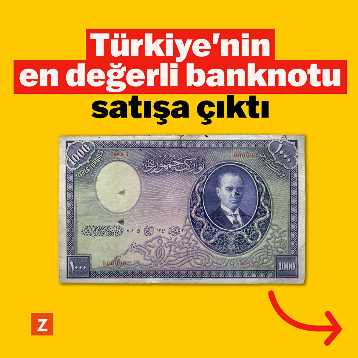 En değerli banknot