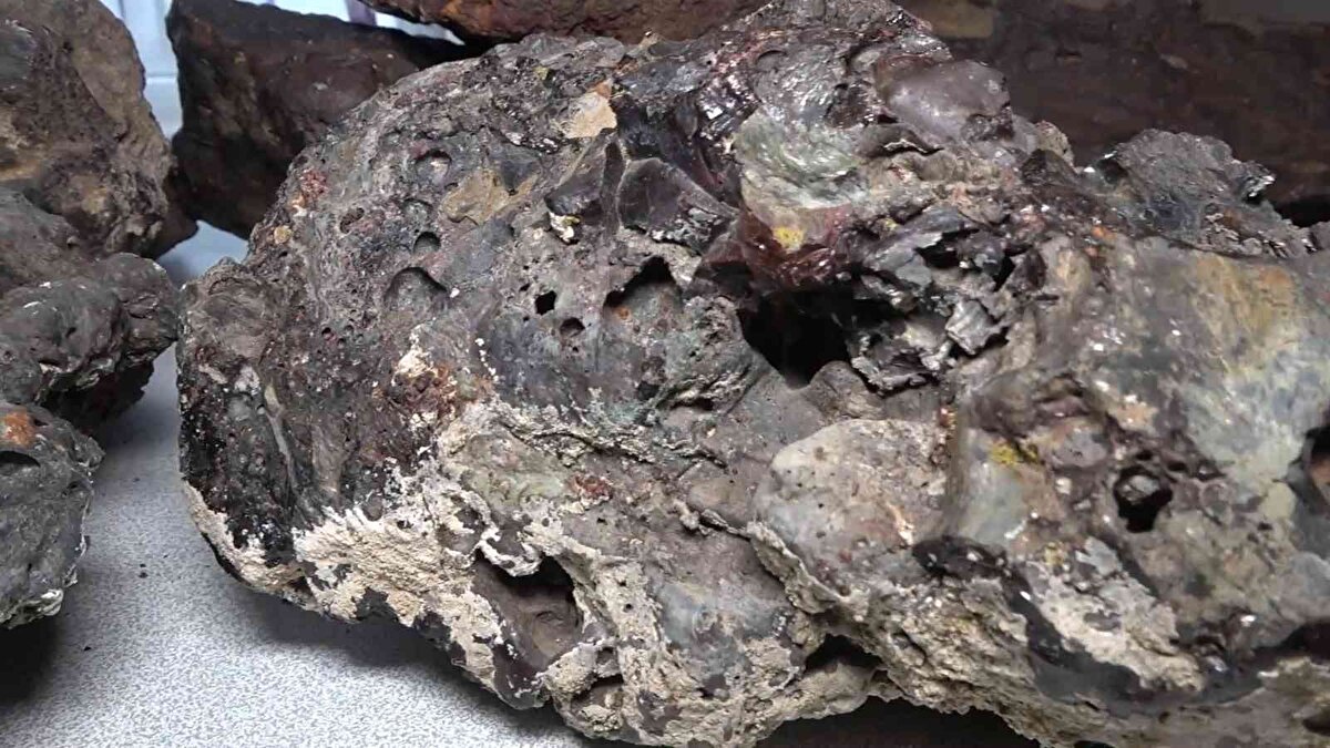 "Yaklaşık 20 gün önce köylü olanlar bilirler biz köyde yaşıyoruz. Eski kesilen kavak ağaçlarının köklerinde mantar olur. Bu mantara bakmak amaçlı çıktım. Mantar bulamayınca tarlamın oraya gittiğimde, değişik taşları gördüm. Merak ettim bir parça taş aldım. Eve geldiğimde internette uğraşırken internette aynı bu taşlara benzer gök taşları gördüm. Ertesi gün giderek tekrar tarladan hepsini topladım. Burada yaklaşık 10 kilogram var. Getirdim buraya bıraktım. Türkiye'de de bunun alıcının olmadığını öğrendim."