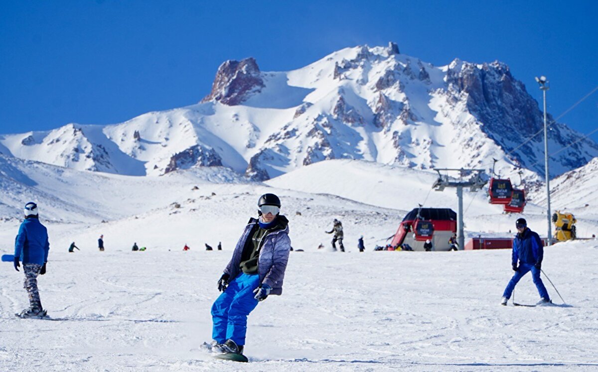 Birçok kayak merkezine gittiğini ancak Erciyes'i çok beğendiğini söyleyen Mustafa Bülbül ise; "İlk defa geliyorum Erciyes'e, gerçekten beklediğinden daha iyi çıktı" ifadelerini kullandı.<br><br>