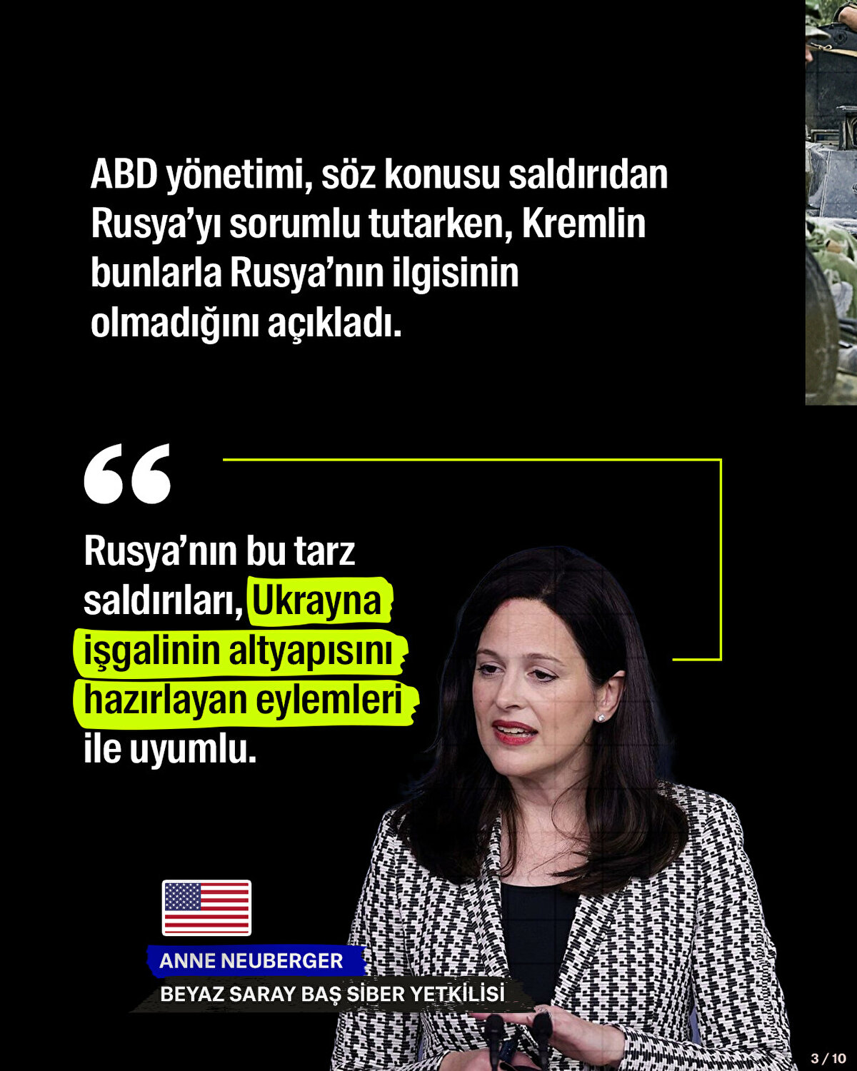 ABD yönetimi, söz konusu saldırıdan Rusya’yı sorumlu tutarken, Kremlin bunlarla Rusya’nın ilgisinin olmadığını açıkladı.