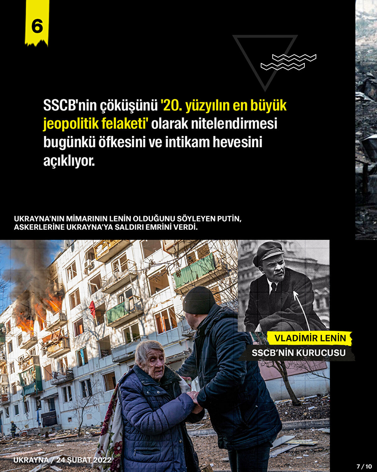 SSCB'nin çöküşünü '20. yüzyılın en büyük jeopolitik felaketi' olarak nitelendirmesi bugünkü öfkesini ve intikam hevesini açıklıyor.